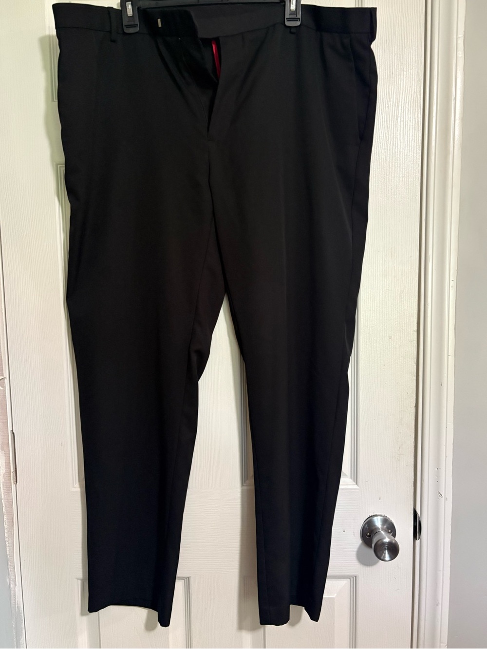 Van Heusen slim flex black dress pants 42x32